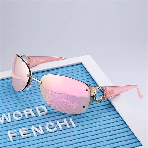 light pink luxury sunglasses